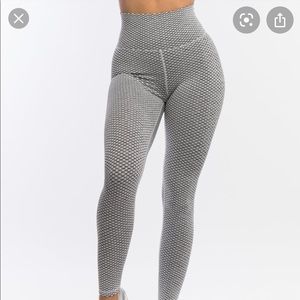 Echt Scrunch Weave Leggings - Grey